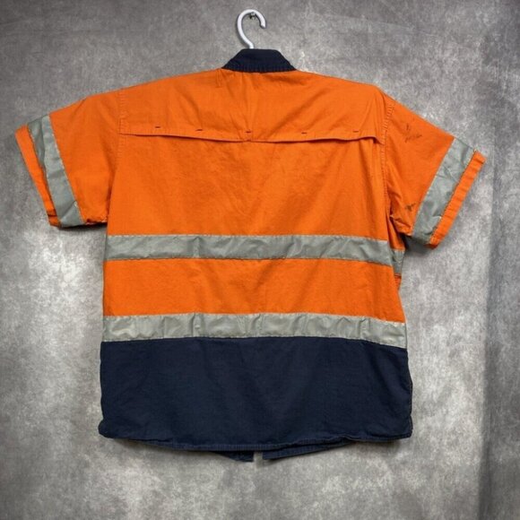 Lantern Fish 3M Scotchlite Reflective Work Shirt Mens 3XL Safety PPE Tow Truck - Picture 2 of 16
